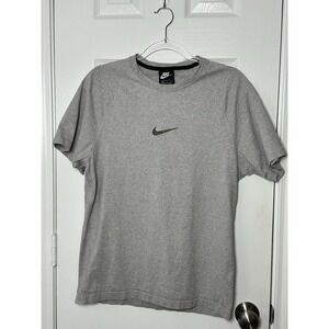 Nike Center Swoosh Regrind T-Shirt Heavyweight Gray Men's Size Small Rare